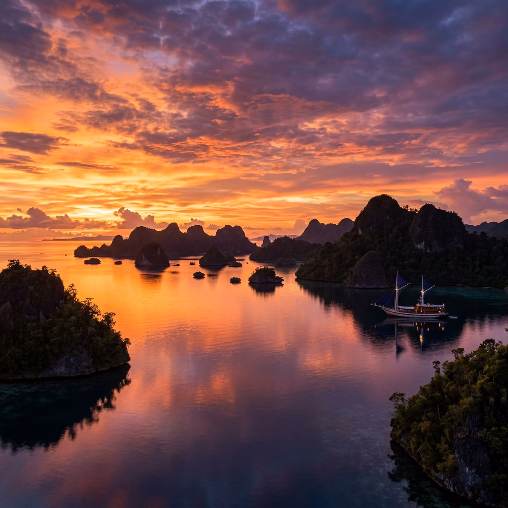 Sunset Raja Ampat